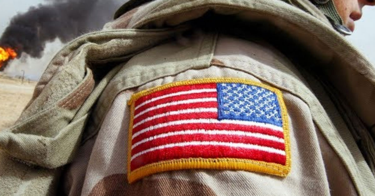 Here’s Why The American Flag Is Put On Backwards On U.S. Military Uniforms