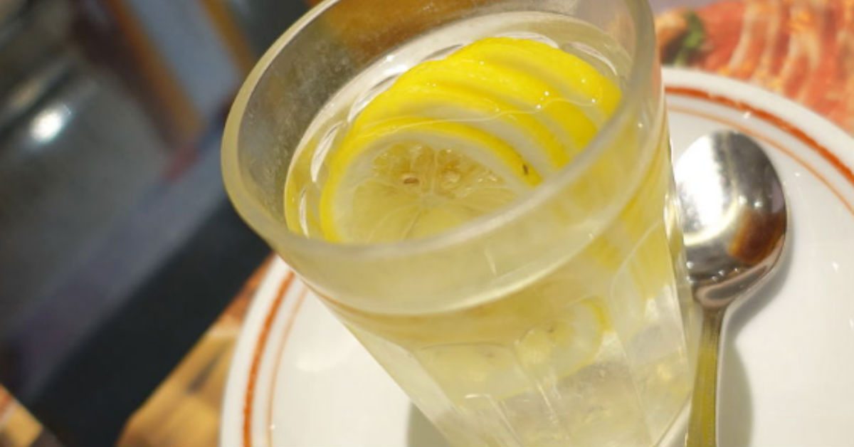 Stop Getting Lemons In Your Water When At A Restaurant