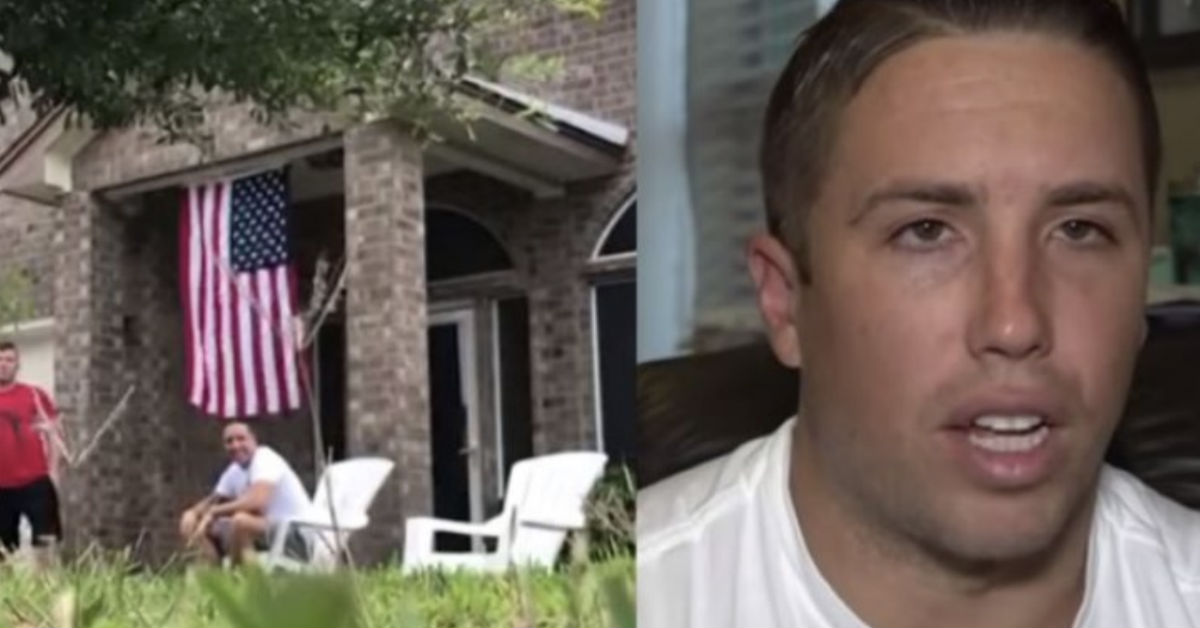 Army Sergeant Is Forced To Take Down The American Flag He Displayed Outside His Home