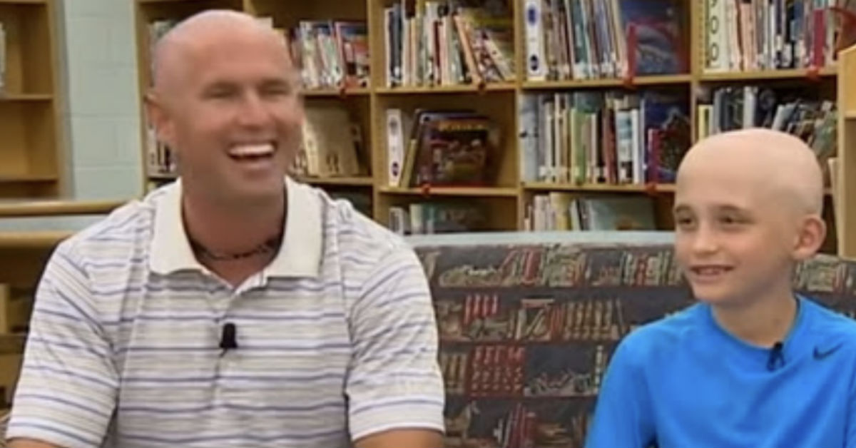 Teacher Shaves His Head To Make Student With Alopecia Feel More Special