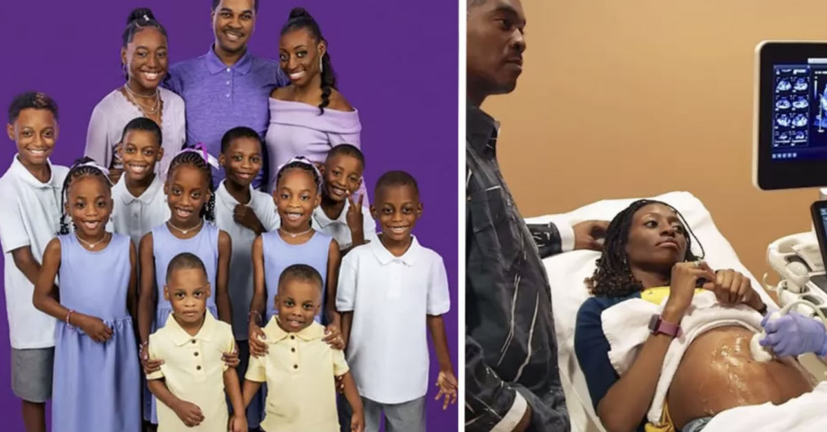 Couple With 14 Kids Has 4 Sets Of Multiples Back-To-Back — All Conceived Naturally