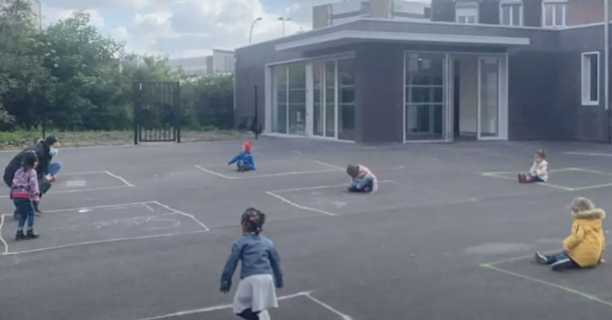 Photos of Kids Playing Outside Is So Sad, Look Closely