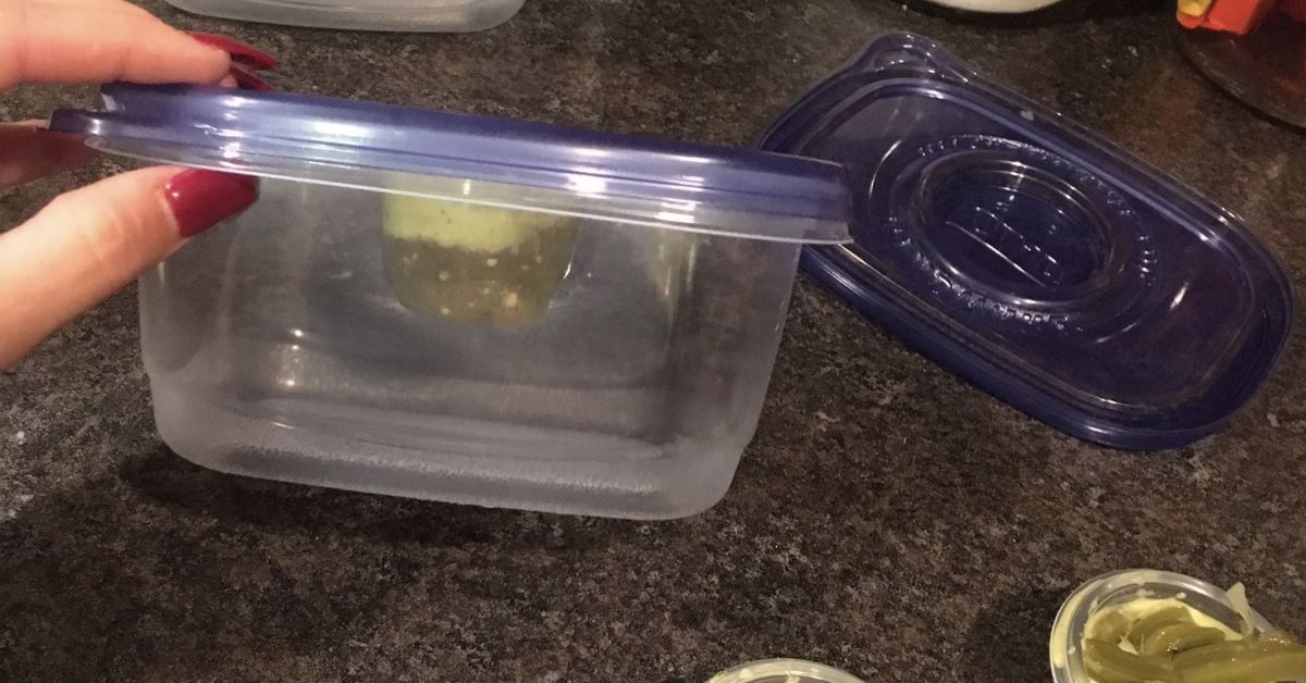 The Purpose Behind Those Circles On Tupperware Lids