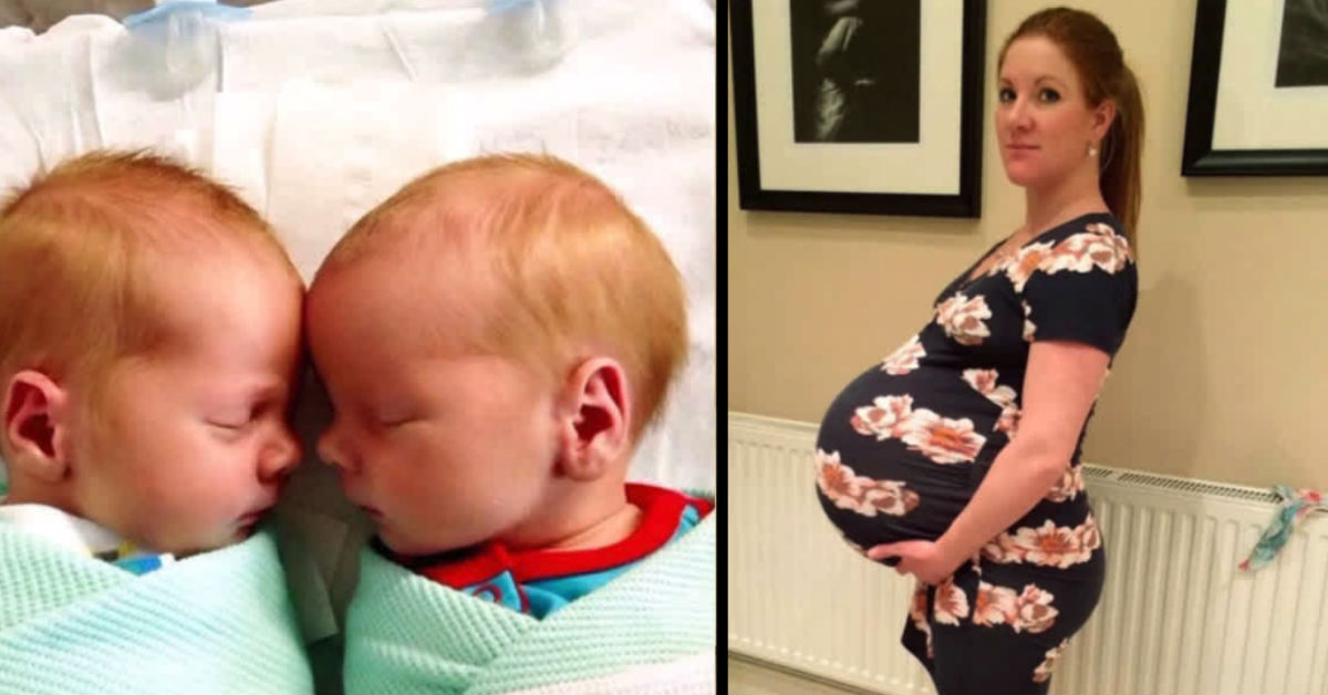 She Gives Birth To Some Of the Heaviest Twins In History