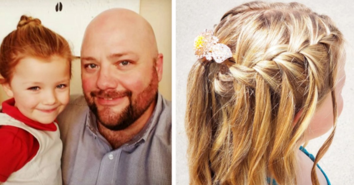 Dad Enrolls In Beauty School To Learn How To Style His Daughter’s Hair