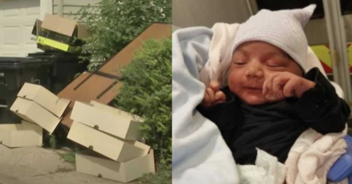 Woman Finds Dresser Drawer Left For Trash But Shocked to See Abandoned Baby Inside