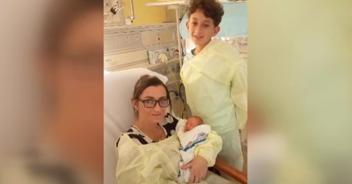 10-Year-Old Boy Is Her Mom’s Hero After He Helped Her Deliver Baby At Home