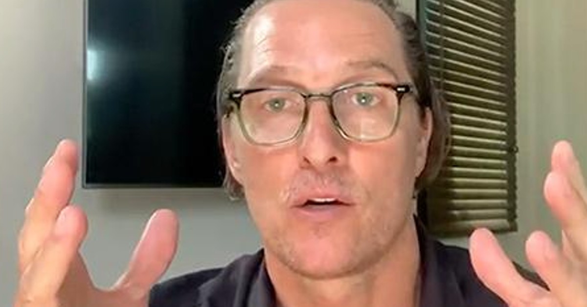 Matthew McConaughey Explains Why He is Opposed To Vaccine Mandates for Children