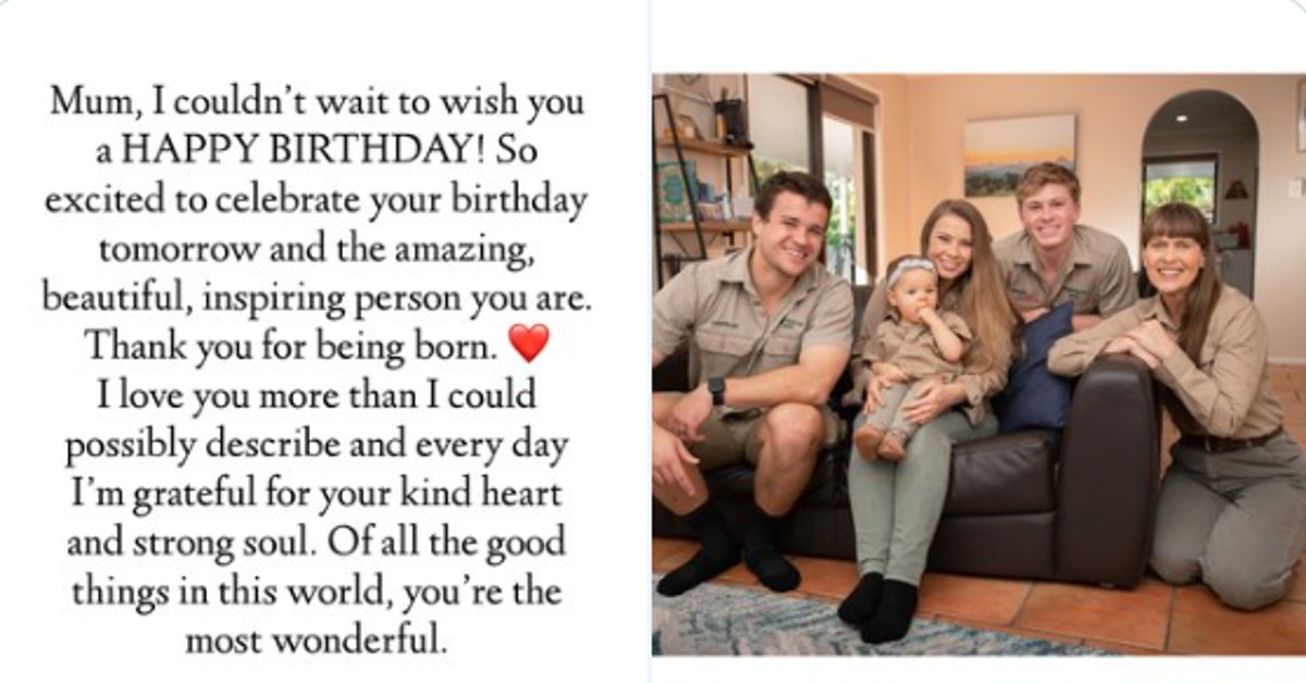 Terri Irwin&#8217;s Children On Her Birthday: “Thank You for Being Born”