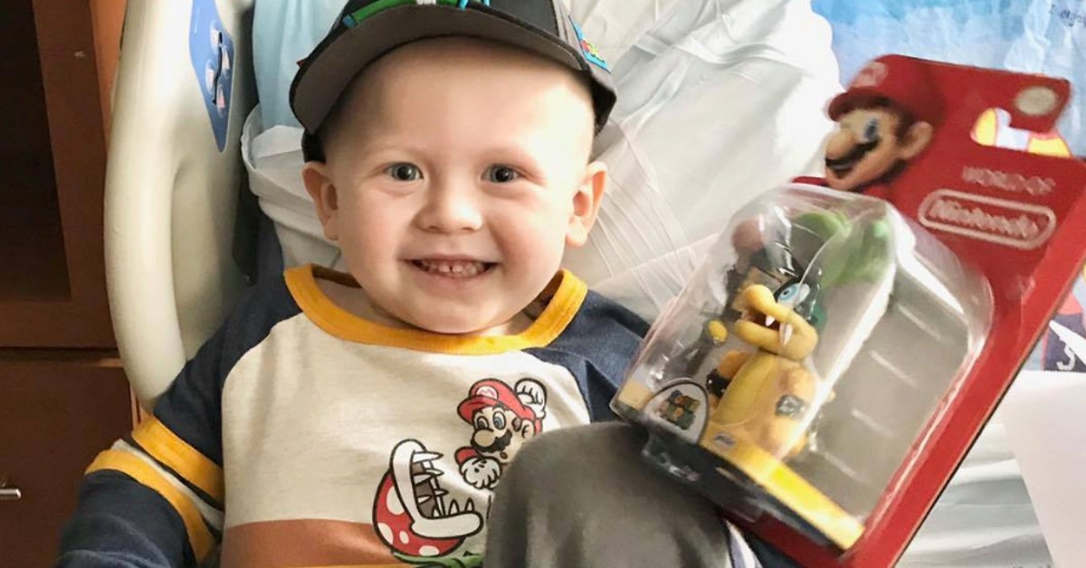 After Two Years Of Fighting Leukemia, Hospital Staff Sings A Special Song To This Little Boy