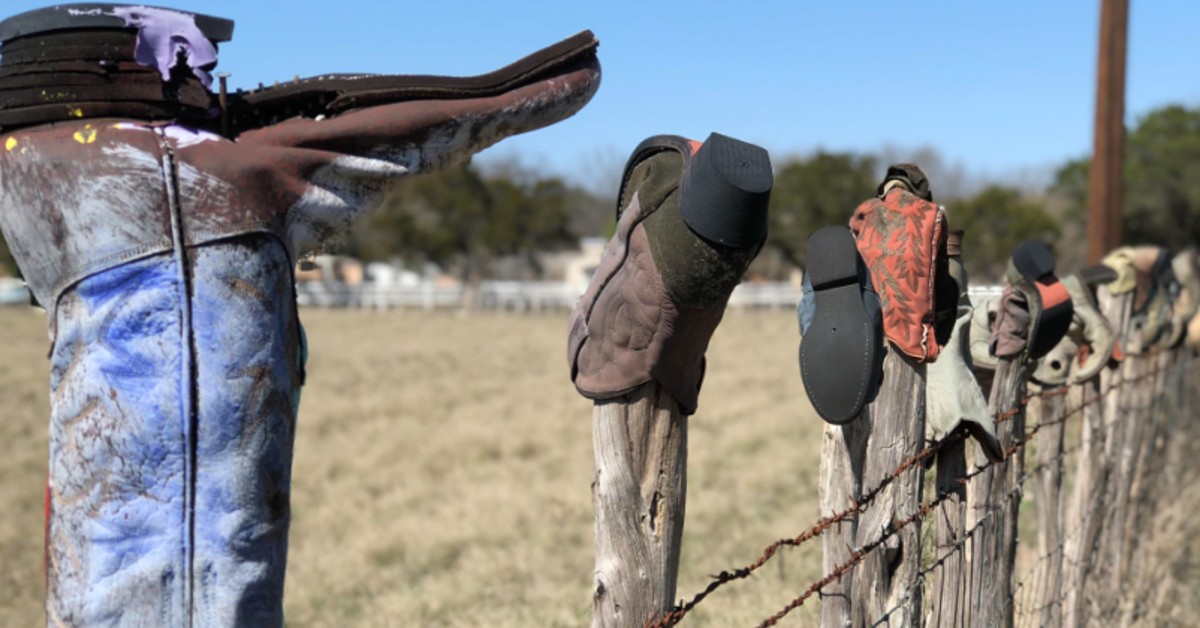 Never Touch A Cowboy Boot On A Fence. Here’s Why!