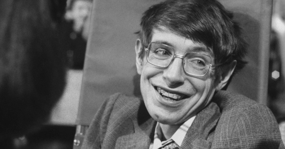 Stephen Hawking said he had a simple answer when asked whether he believed in god