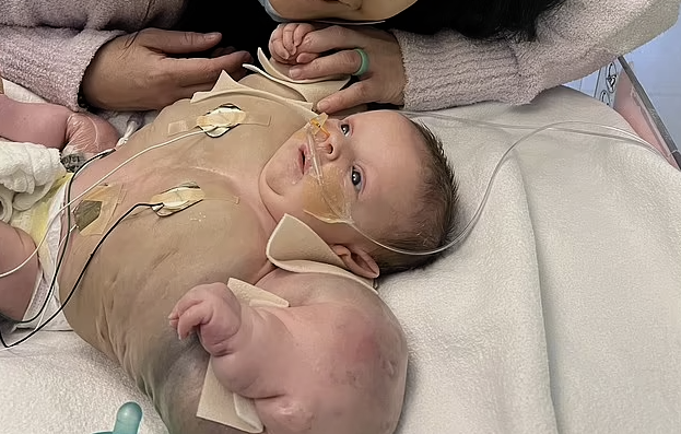 &#8216;Baby hulk&#8217; with rare condition defeats the odds