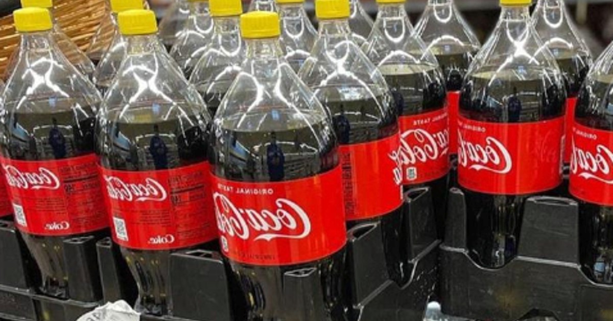 Why some coke bottles now have a yellow cap and what it actually means